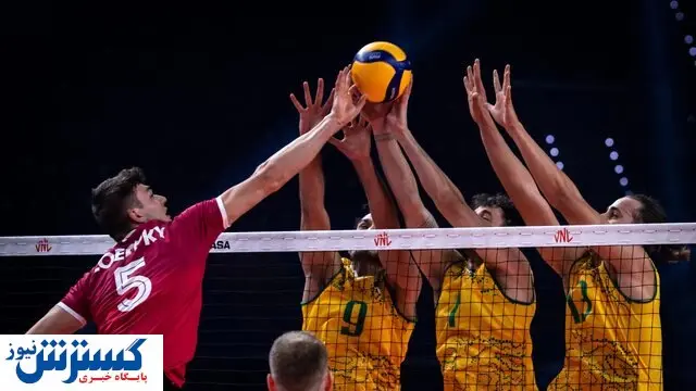 پخش مسابقات والیبال از نمایش خانگی!