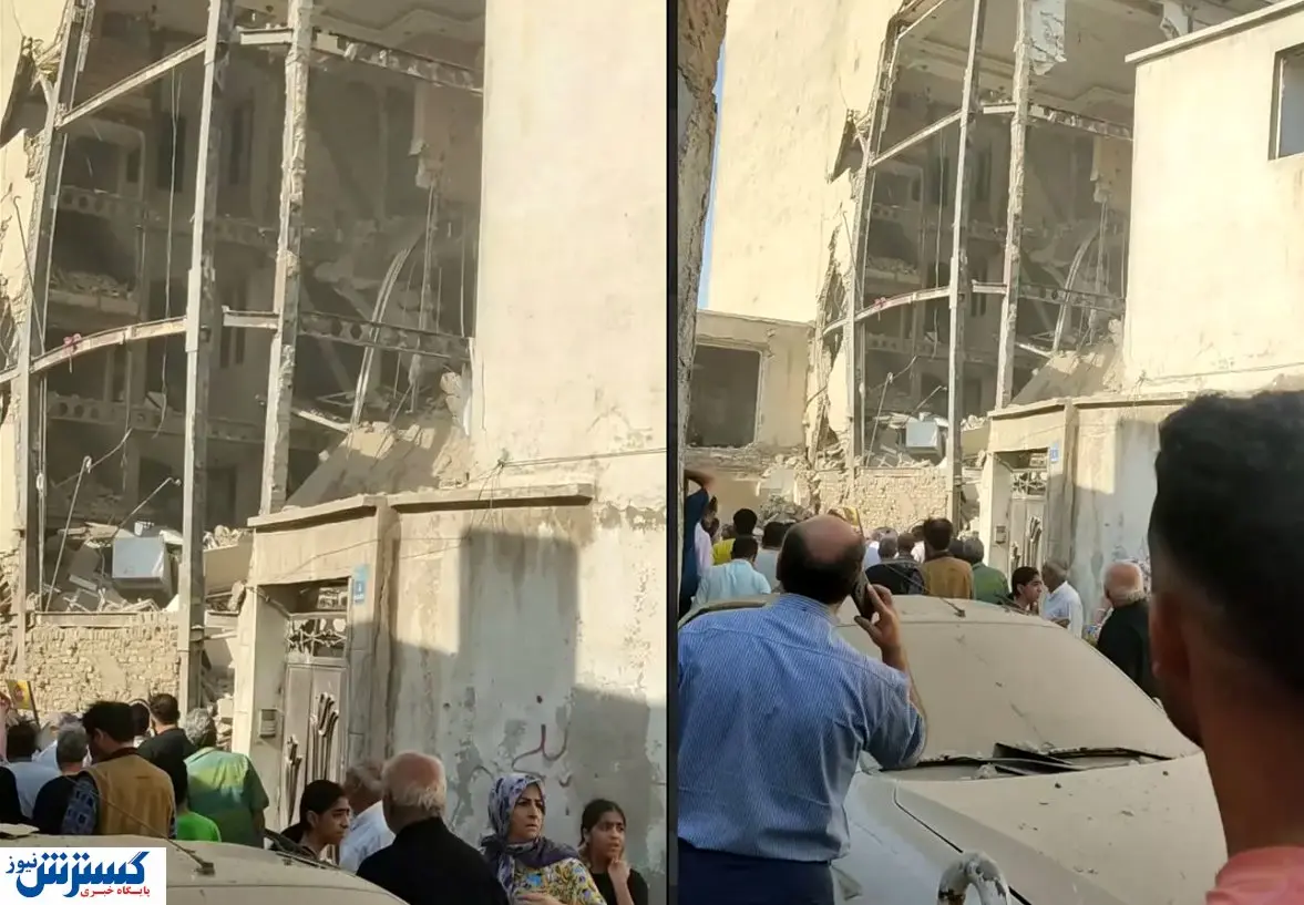 اولین فیلم از انفجار صبح امروز در جوانمرد قصاب