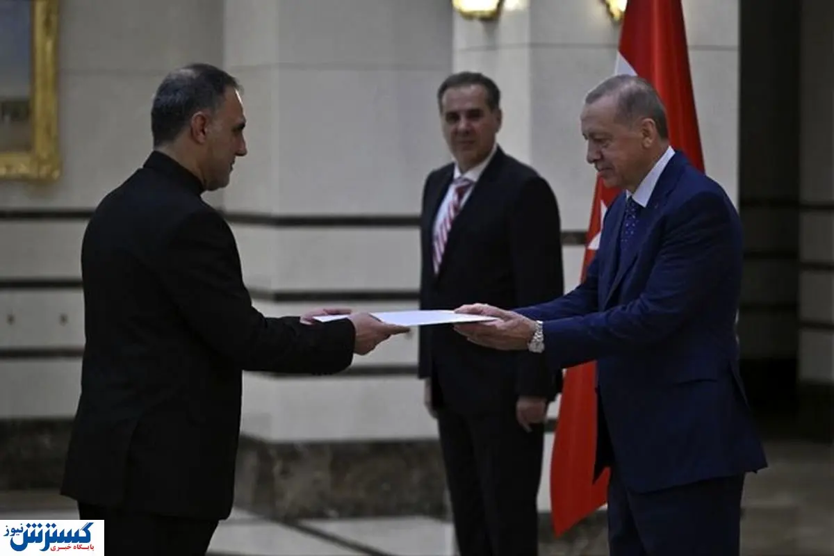 سفیر جدید ایران در ترکیه با اردوغان دیدار کرد