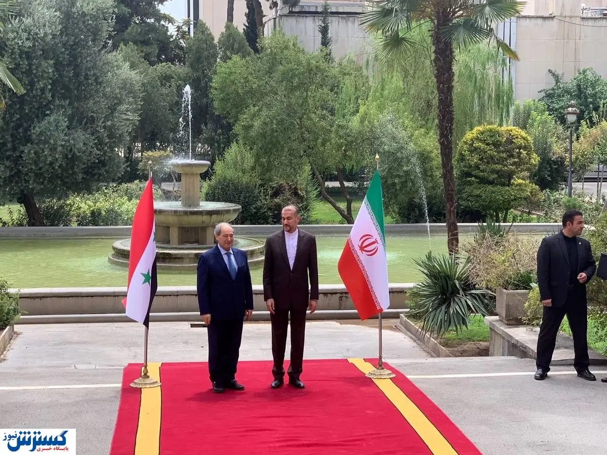 دیدار وزرای خارجه ایران و سوریه