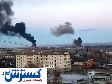 انبار تجهیزات اوکراین منفجر شد