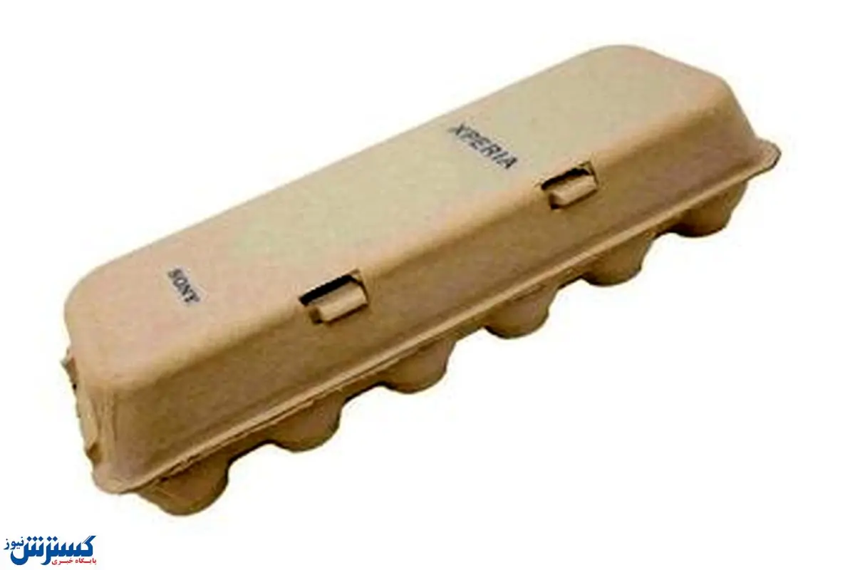 گوشی گرانقیمت در شانه تخم‌مرغ+ عکس