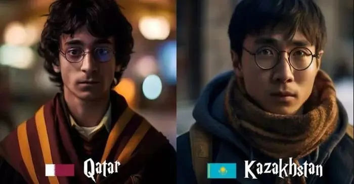 اگر هری پاتر در کشور های دیگر ساخته میشد چه شکلی بود؟+ عکس