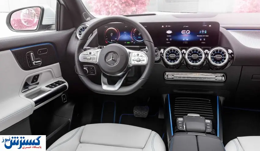 حرکات جنون‌آمیز راننده مرسدس بنز در تهران+ فیلم