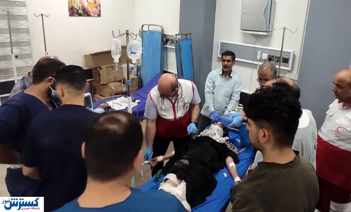 امدادگران ایرانی دختر ۱۴ ساله عراقی از مرگ نجات دادند + عکس