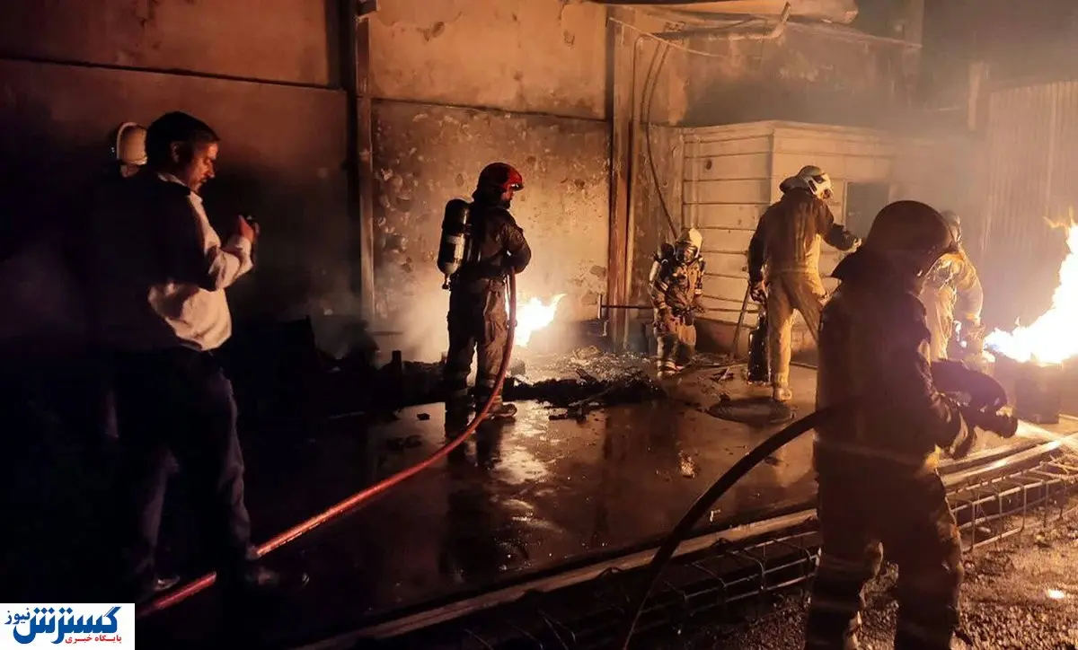 آتش سوزی وحشتناک در بزرگراه فتح تهران + جزئیات
