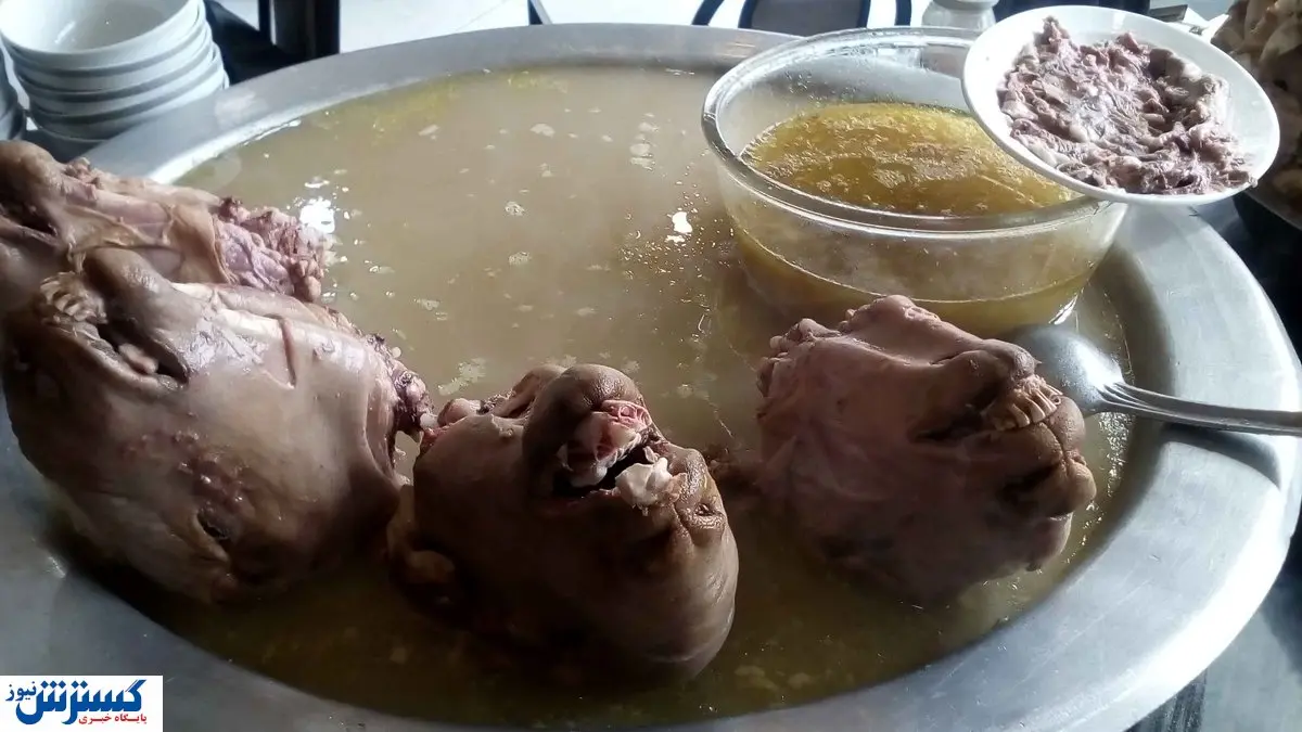 قیمت جدید یک دست کله پاچه و سیراب شیردان / جدول ۲۸ آبان