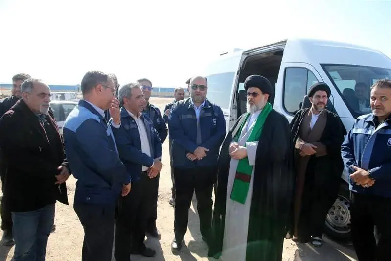 اعلام رضایت امام جمعه بافق از پروژه های مختلف شرکت سنگ آهن مرکزی ایران