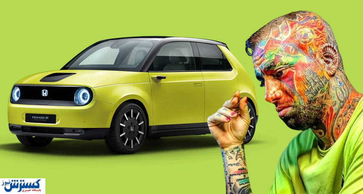 ماشینبازی به سبک تتلو / خودروهای لوکس برقی زیر پای خواننده پرحاشیه