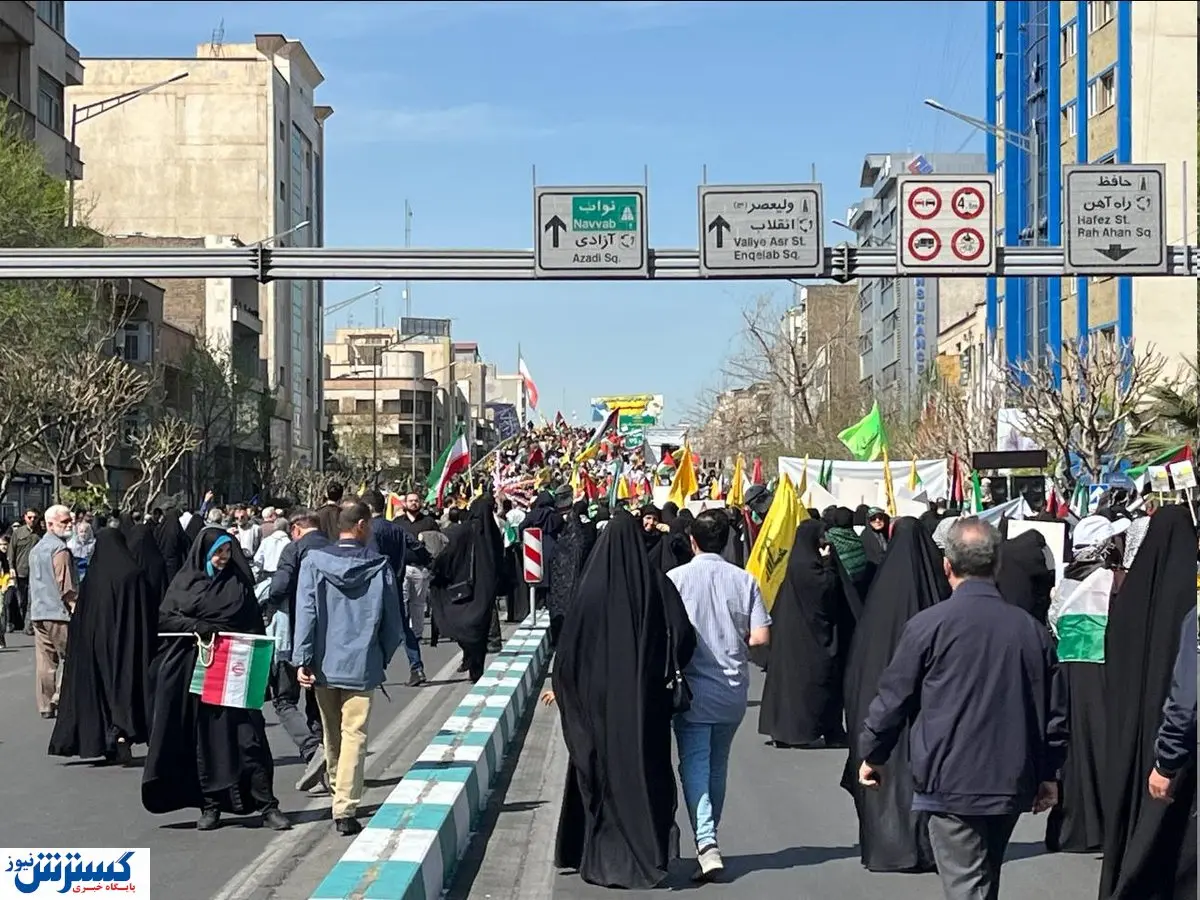 راهپیمایی روز قدس در ایران/ تشییع پیکر شهدای راه قدس در تهران