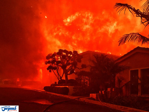 آتش سوزی لس آنجلس دامن ایرانی ها را هم گرفت! | آمار کشته ها بیشتر میشود؟