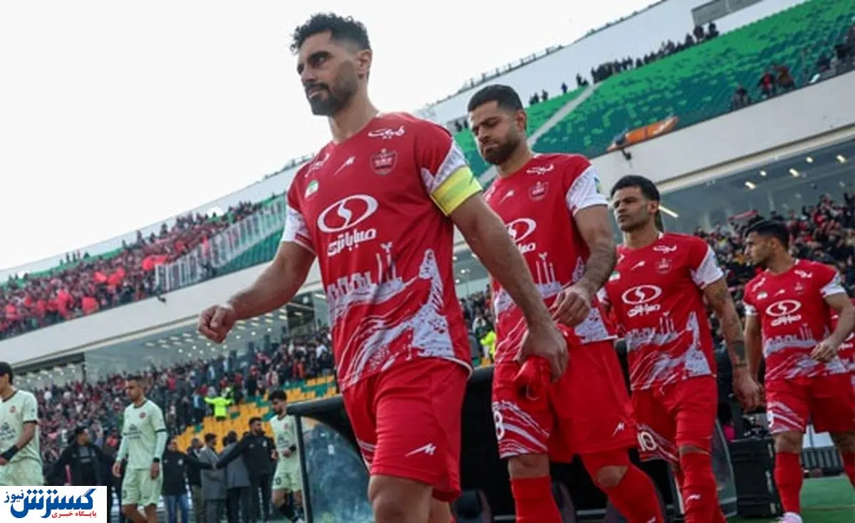 لحظه حساس دیدار پرسپولیس و فولاد + ببینید