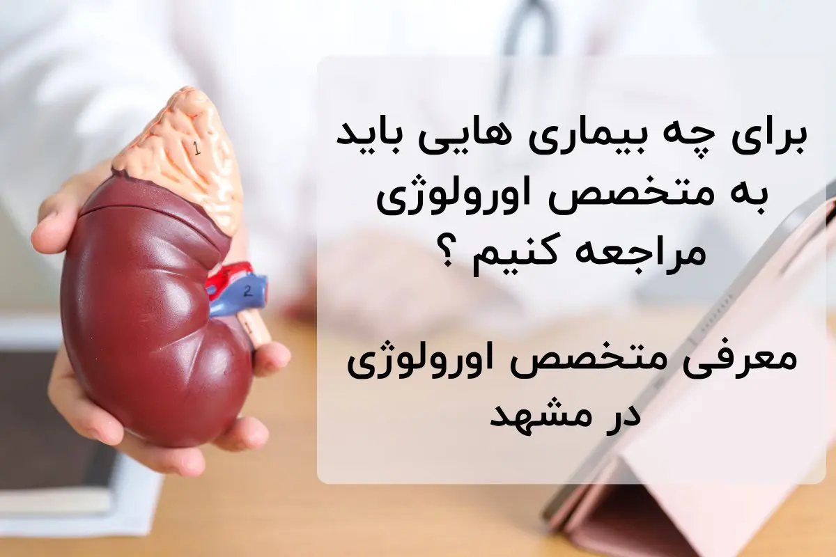 برای چه بیماری‌هایی باید به متخصص اورولوژی مراجعه کرد؟ معرفی اورولوژیست خوب در مشهد