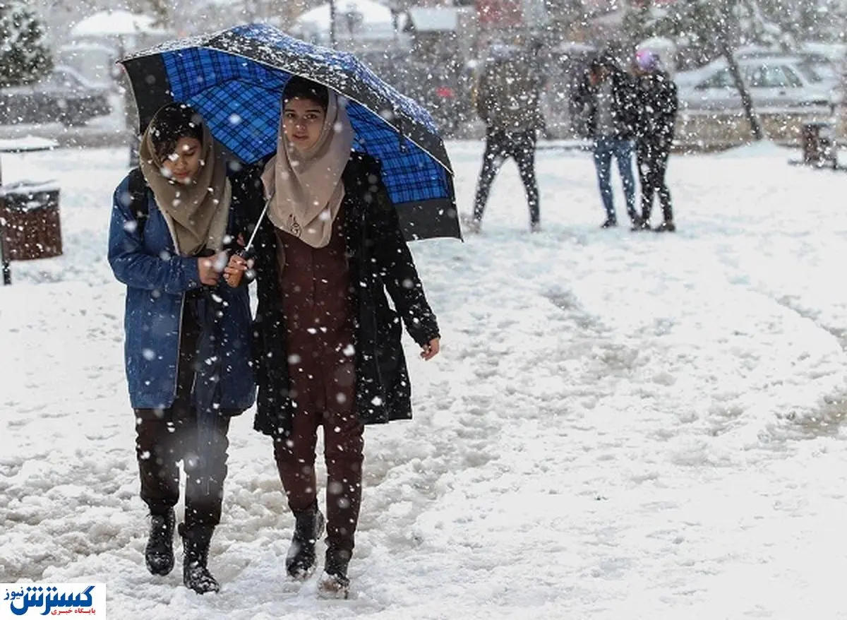 بارش باران و برف سنگین در هفته پایانی بهمن ماه +  جزییات