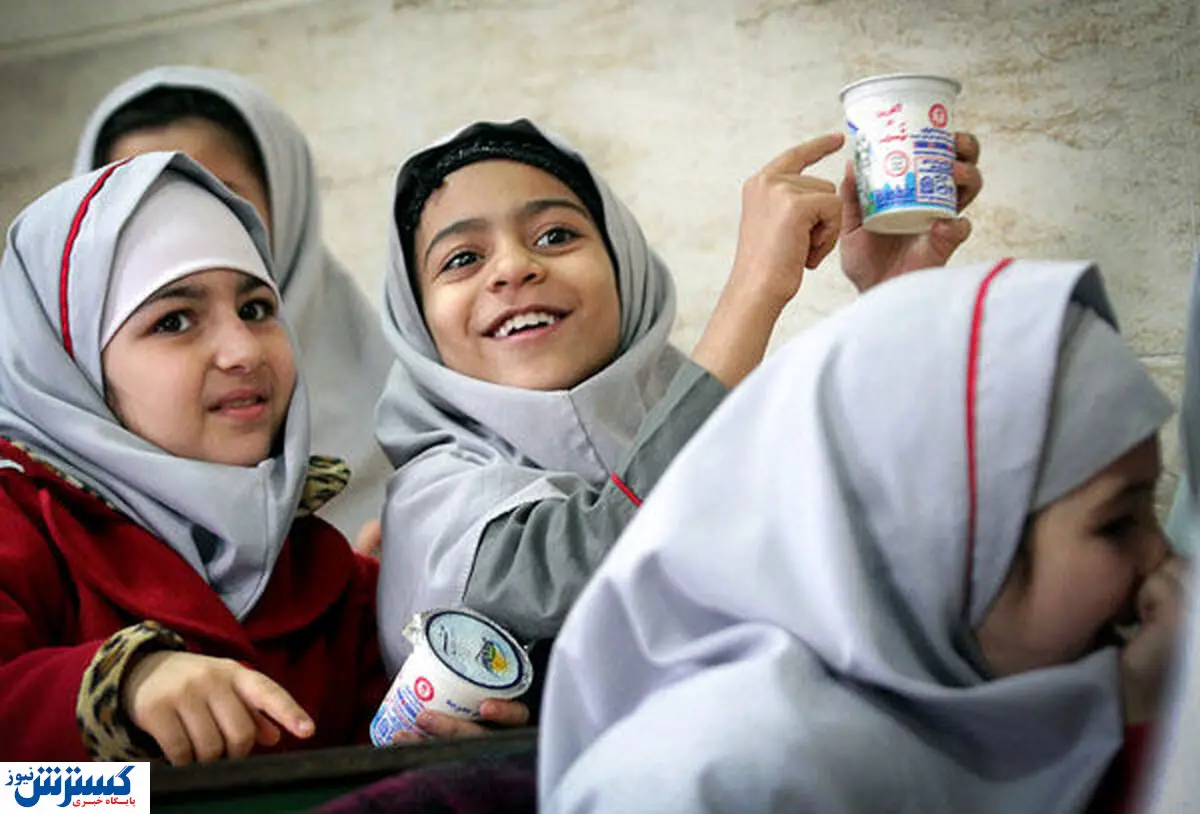 توزیع شیر رایگان در مدارس دولتی قطعی شد