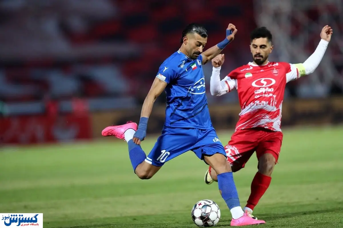 دو صحنه مشکوک دربی امشب که به ضرر استقلال تمام شد + ببینید