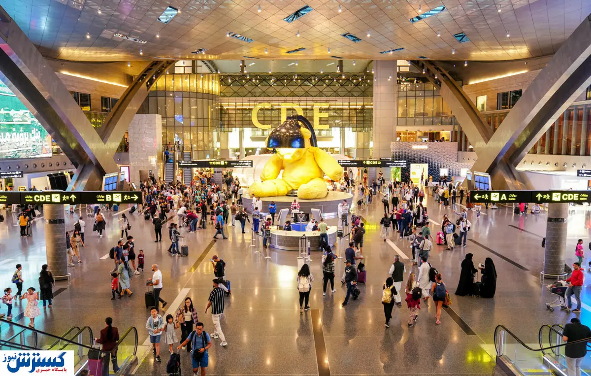 آشنایی با فرودگاه لاکچری حمد / قطری ها دنیا را شگفت زده کردند + فیلم و تصاویر