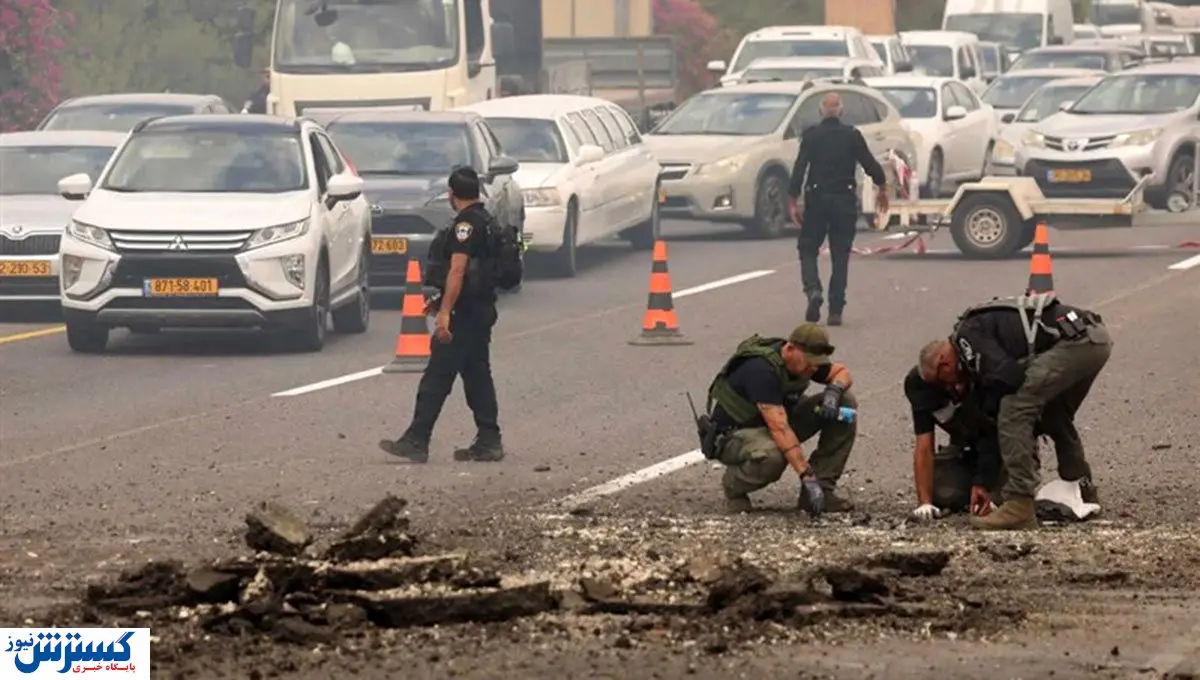 اسرائیل برای پنهان کردن آثار خسارت حمله موشکی ایران دست به کار عجیبی زد + عکس