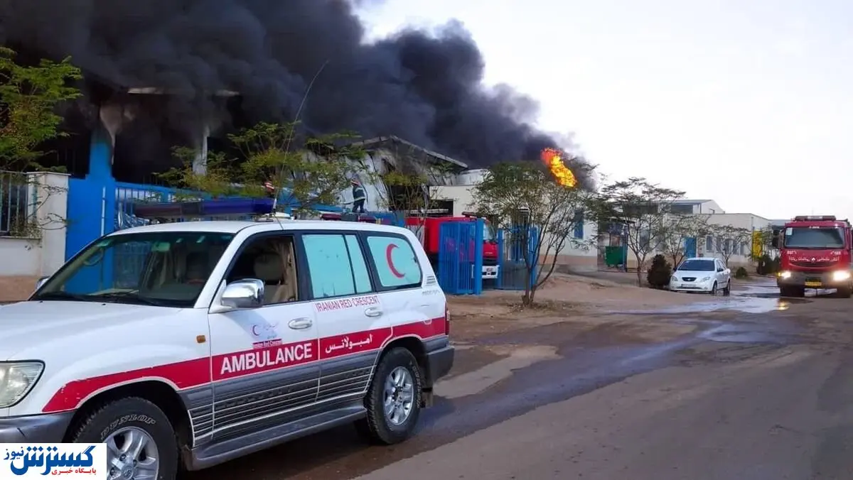 آتش‌ سوزی مرگبار در کارخانه پلاستیکی کرمان | چند نفر فوت شدند؟