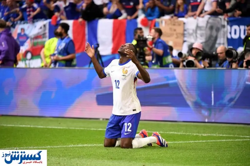 لحظه حساس و دیدنی بازی بلژیک مقابل فرانسه + ببینید