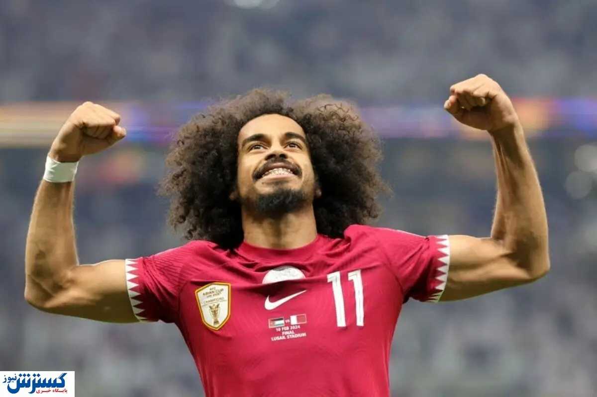 حرکت زشت اکرم عفیف در برخورد با بازیکنان تیم ملی ایران + ببینید