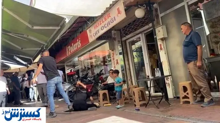 صحنه دلخراش کتک خورد زن باردار از شوهر مستش وسط خیابان | مردم فقط نگاه میکنند ! + ببینید