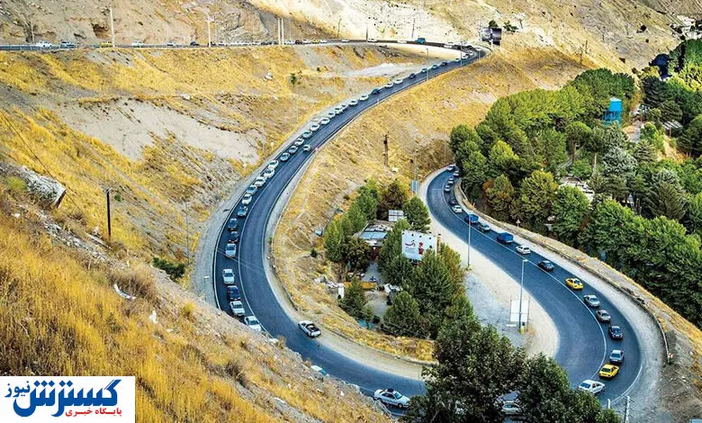 محور کندوان بازگشایی شد