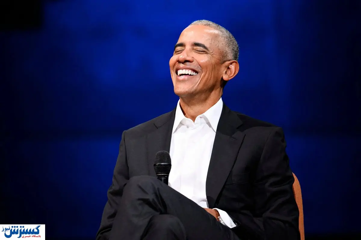 رپ خوانی اوباما در مجمع انتخاباتی هریس | او به سیم آخر زد!