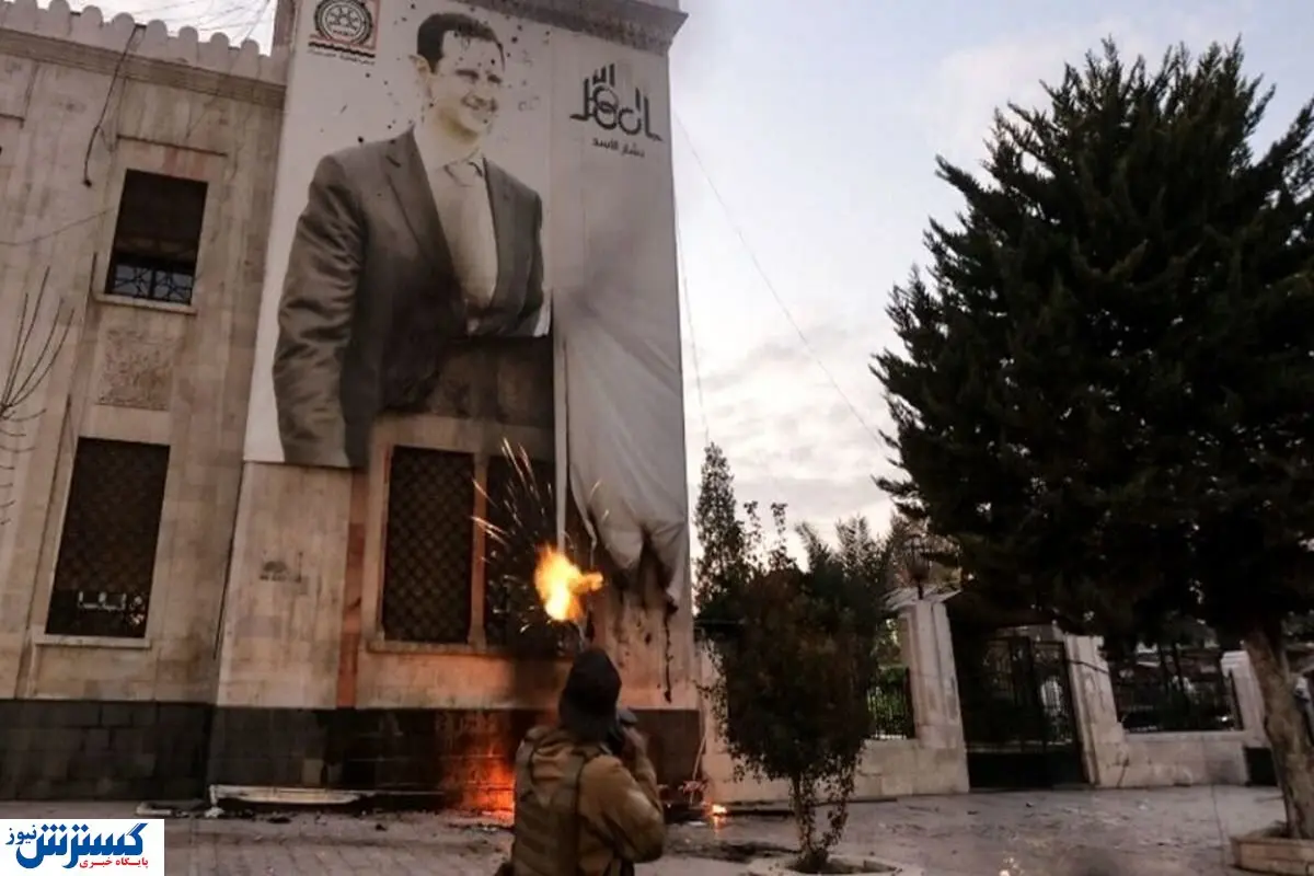 ویدیویی پربازدید از غارت کاخ ریاست جمهوری سوریه | دمشق ویرانه می شود؟