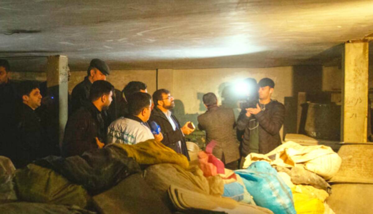 مالک از حفاری تونل مشکوک در سرای آزادی بی‌خبر است !