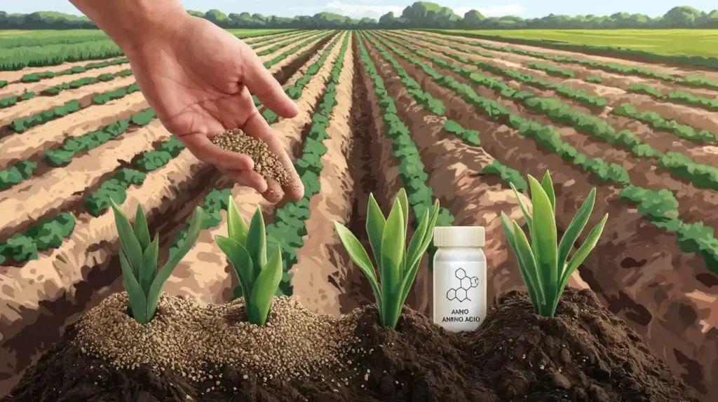 نحوه استفاده از کود آمینو اسید در کشاورزی