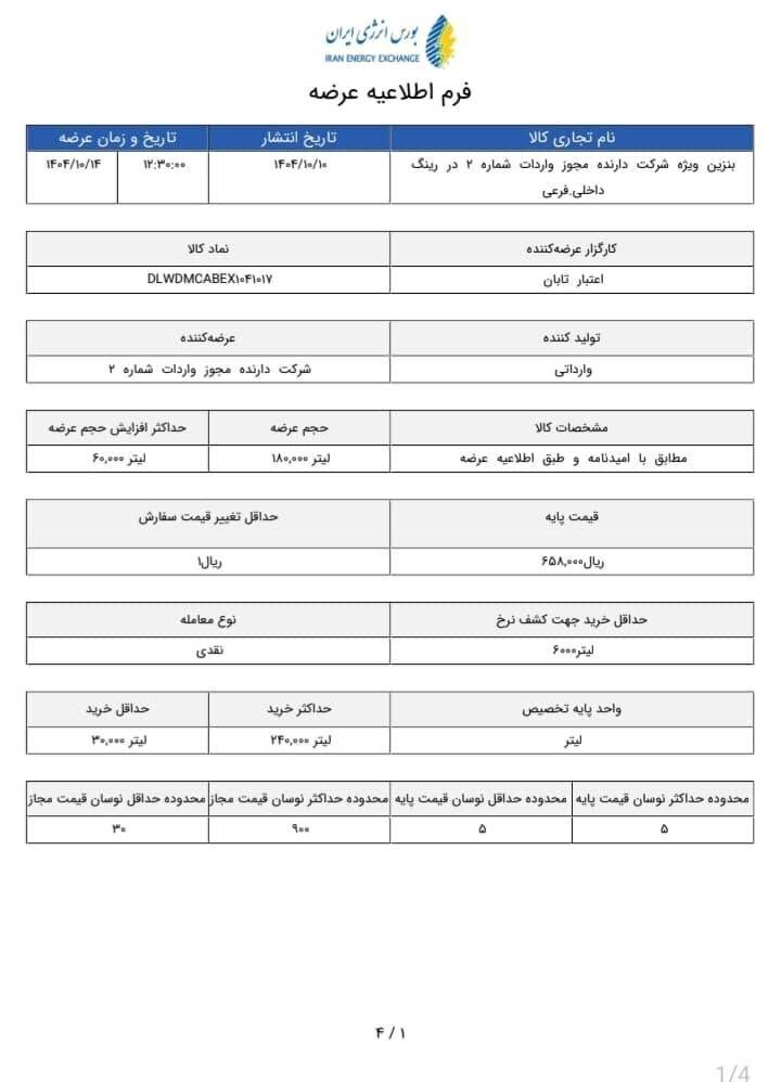 فوری ؛ بنزین پاک به قیمت قبل بازگشت فوری ؛ بنزین پاک به قیمت قبل بازگشت