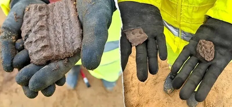کشف روستای قرون وسطایی هنگام ساخت نیروگاه + عکس
