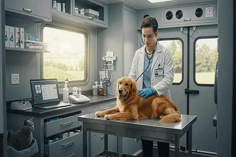 آیا دامپزشک سیار می‌تواند جایگزین کلینیک شود؟