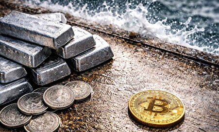 سود بیت‌کوین بیشتر است یا طلا و نقره ؟