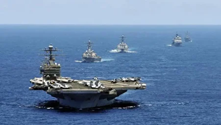 ناو آبراهام لینکلن به آب‌های ایران نزدیک‌تر شد/ موقعیت تازه آبرهام لینکن خبرساز شد