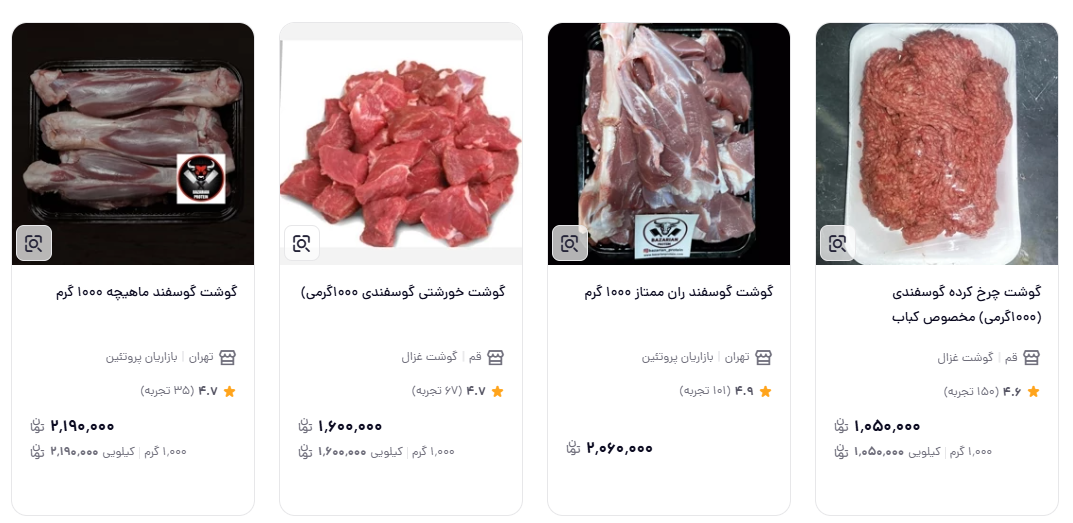 زنگ خطر در بازار کالاهای اساسی | قیمت گوشت در سبد کالا گران تر تمام می شود‌!//// گزارش