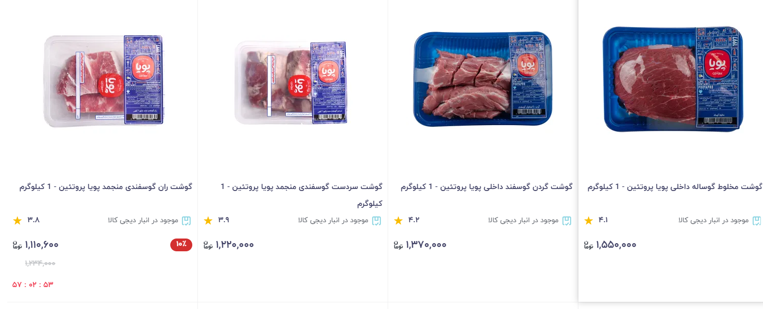 زنگ خطر در بازار کالاهای اساسی | قیمت گوشت در سبد کالا گران تر تمام می شود‌!//// گزارش