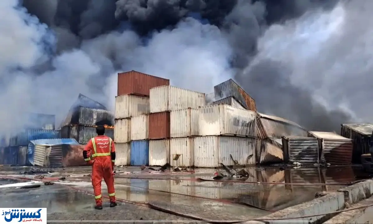 آمار قطعی درباره خسارت به کانتینرهای بندر رجایی اعلام شد
