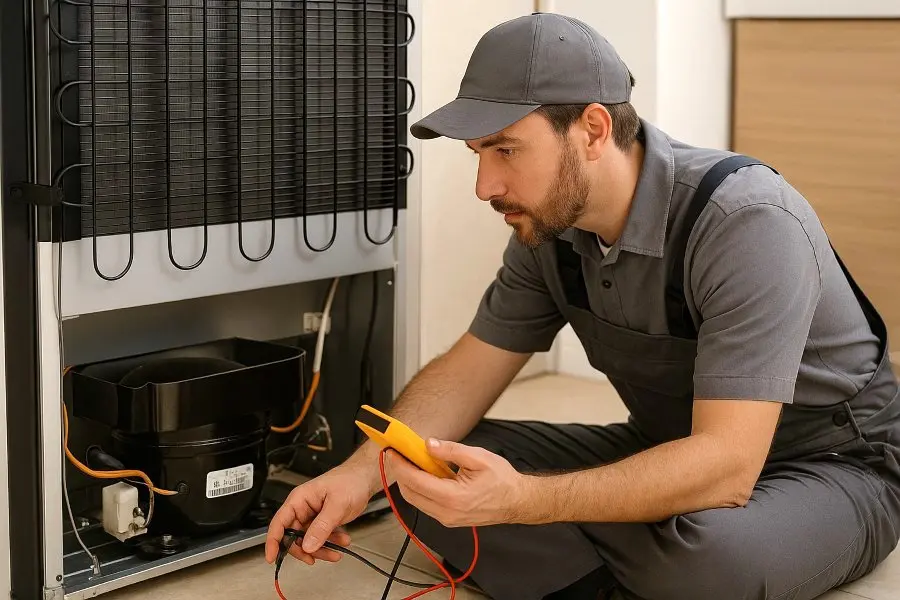 علت صدای موتور یخچال هنگام خاموش شدن چیست؟ همه چیز درباره صدای یخچال