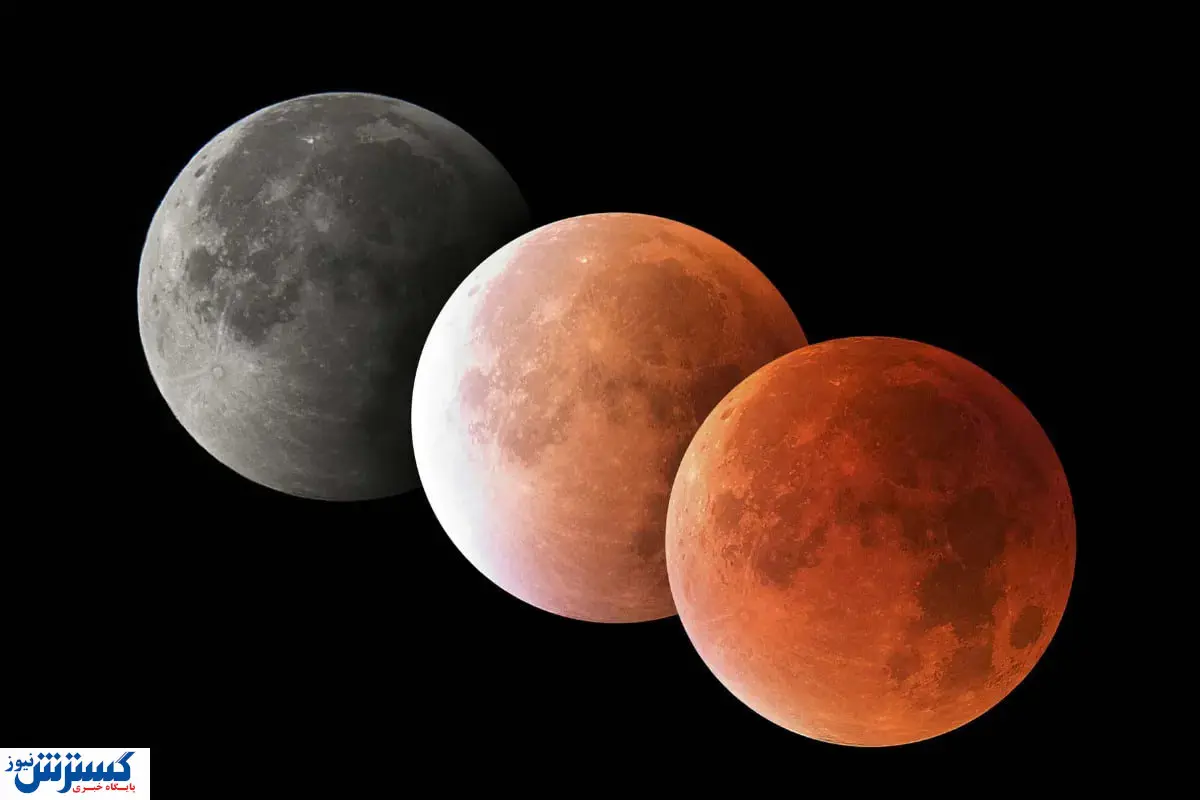 زمان دقیق ماهگرفتگی شهریور ۱۴۰۴ + نقشه مناطق قابل مشاهده