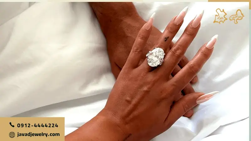 حلقه نامزدی رونالدو: قیمت 400 میلیارد تومانی انگشتر جورجینا، همسر رونالدو!