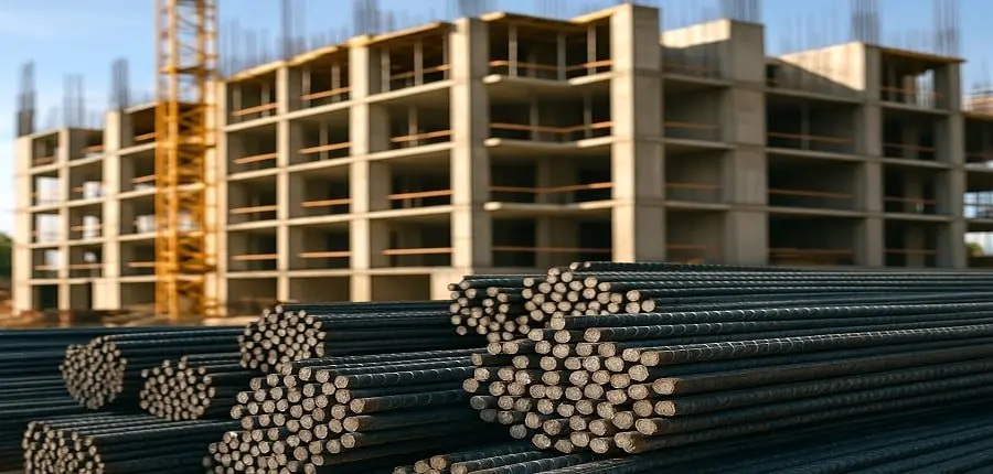 تأثیر افزایش قیمت میلگرد بر هزینه اجرای اسکلت بتنی در پروژه‌های مسکونی