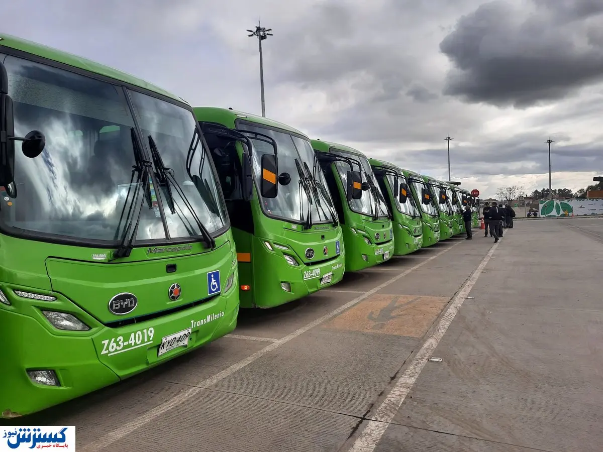 اتوبوسهای جدید از روی آب به سمت تهران میآیند!