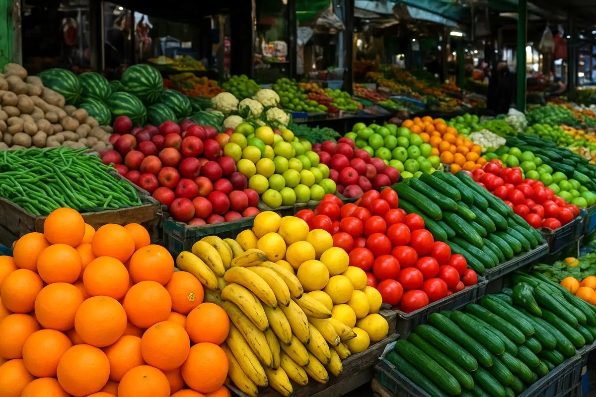 قیمت رسمی انواع میوه و سبزی در میادین تره بار اعلام شد + جدول