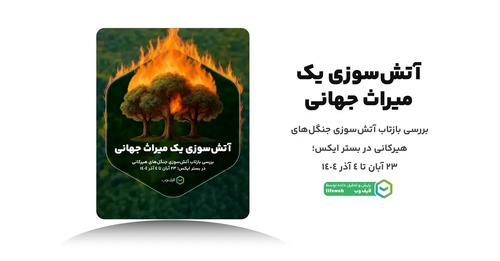 چگونه آتش‌سوزی هیرکانی در شبکه اجتماعی ایکس بازنمایی شد؟