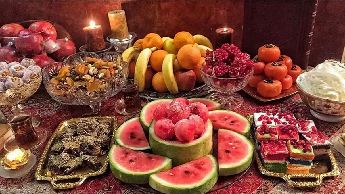 ایده های یلدایی جذاب و آسان | میوه آرایی و تزئین سفره یلدا + فیلم