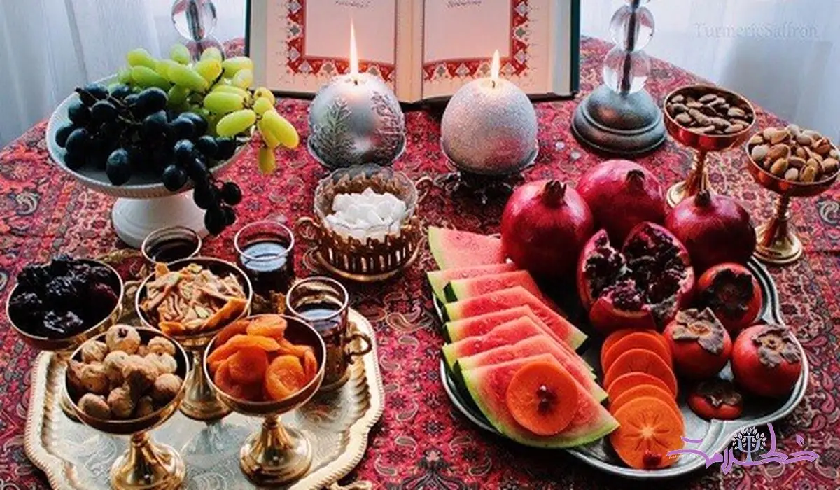 ایده های یلدایی جذاب و آسان | میوه آرایی و تزئین سفره یلدا + فیلم