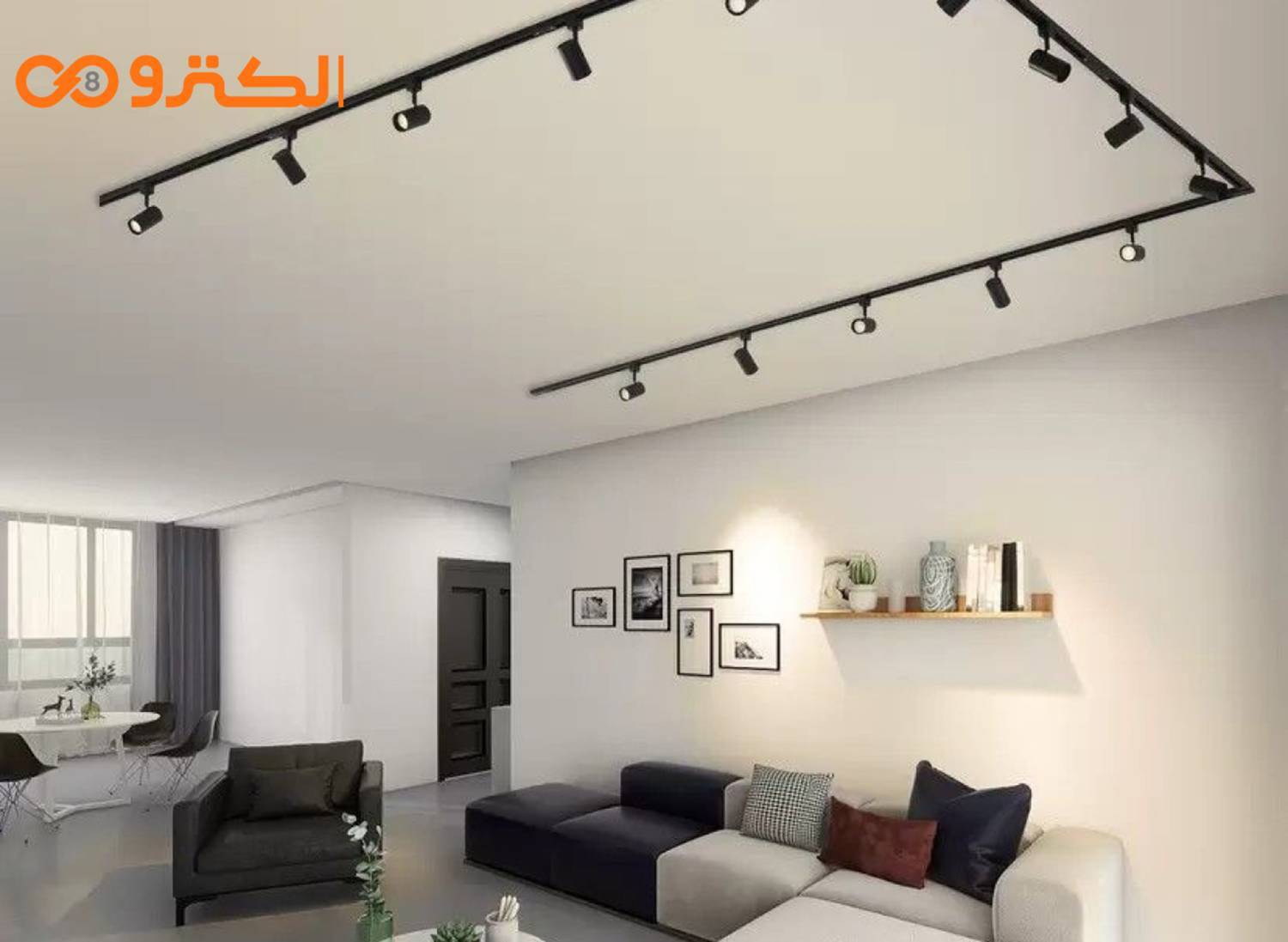 جدیدترین چراغ‌ ریلی خطی برای دکوراسیون داخلی 