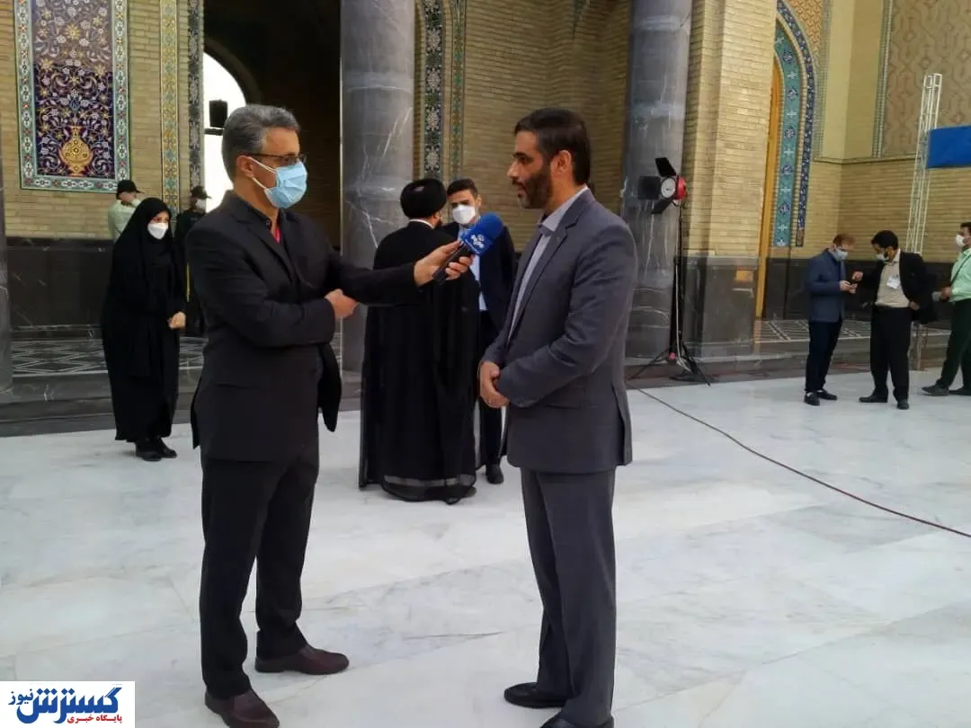 کاندیدای تایید صلاحیت نشده رای خود را به صندوق انداخت
